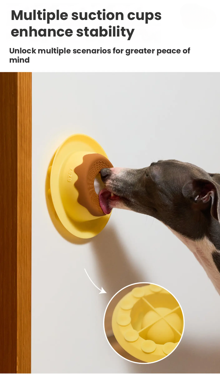 Zeze Silicone Lick Bowl – Slow Feeder & Cooling Bowl for Dogs & Cats