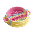 Hipidog Silicone Slow Feeder Dog Bowl for Small Dogs
