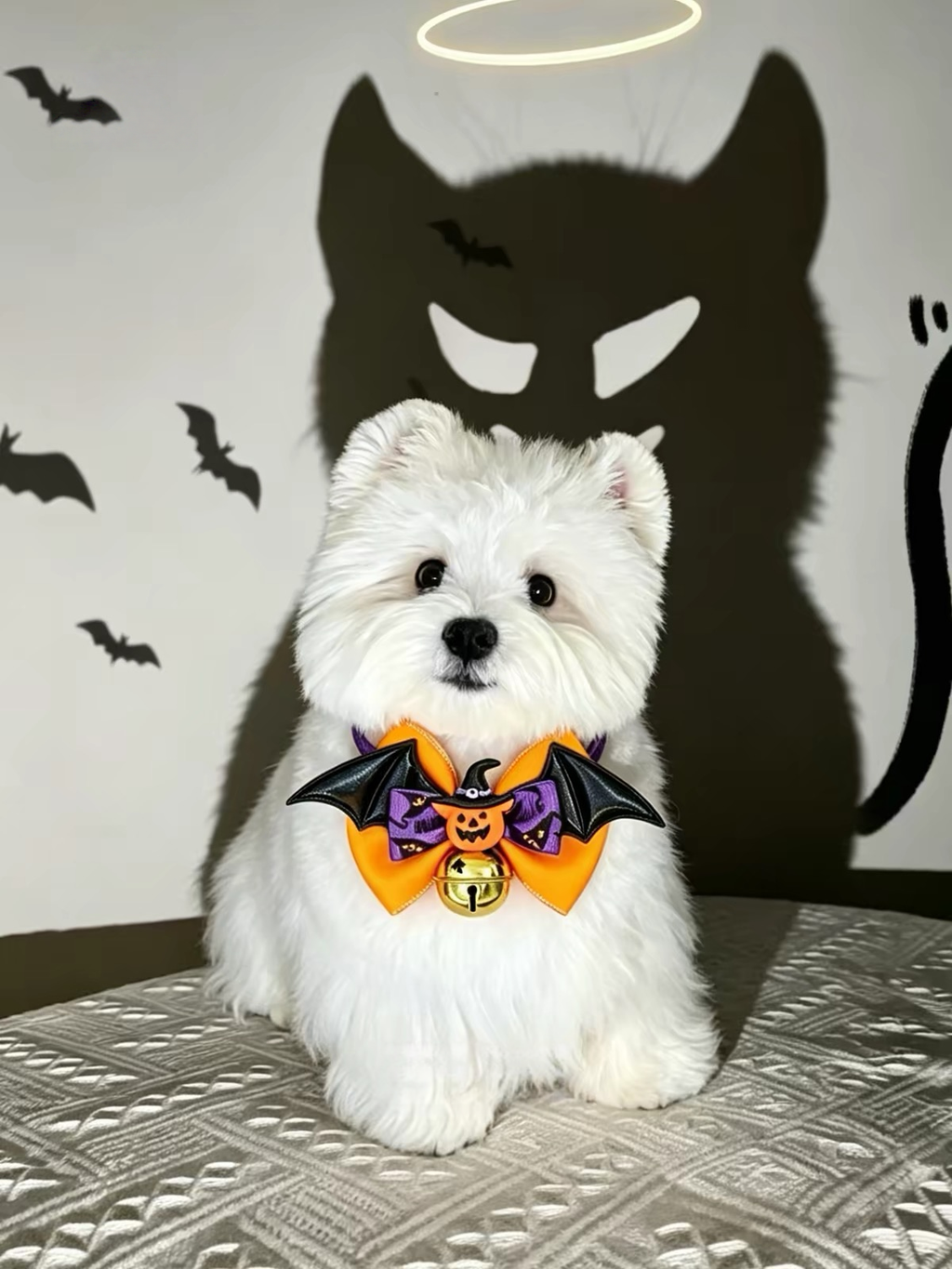 Halloween Pet Costume Collar – Adjustable Cat & Dog Collar