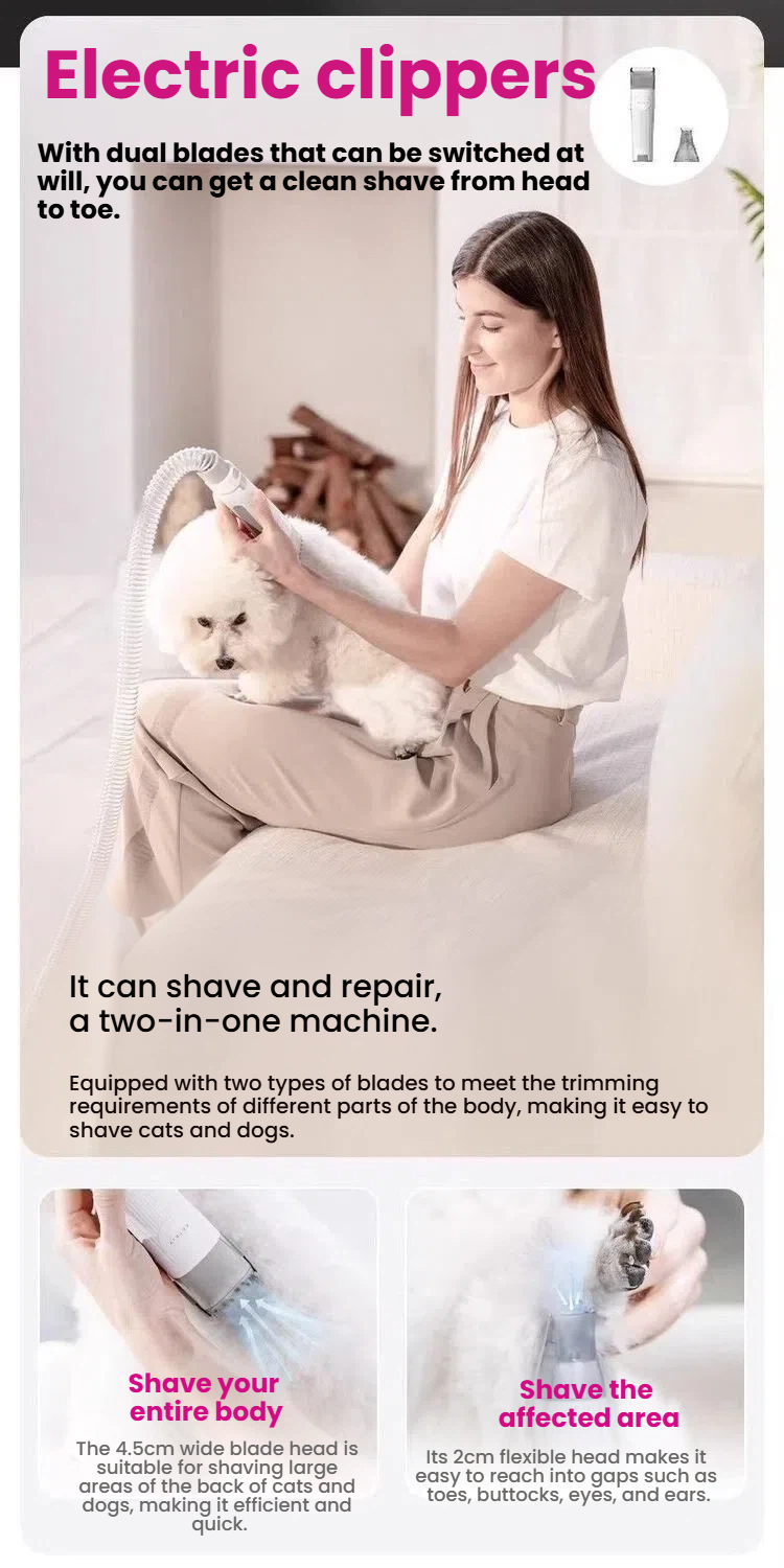 Petkit Airclipper 5 In 1 Pet Grooming Kit