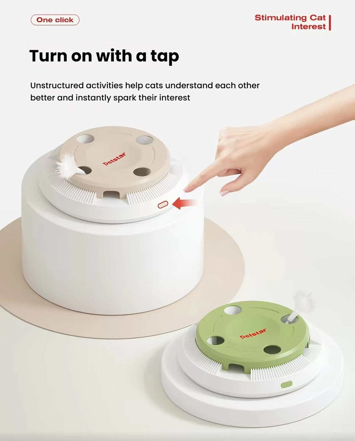 Petstar Interactive Automatic Cat Toy