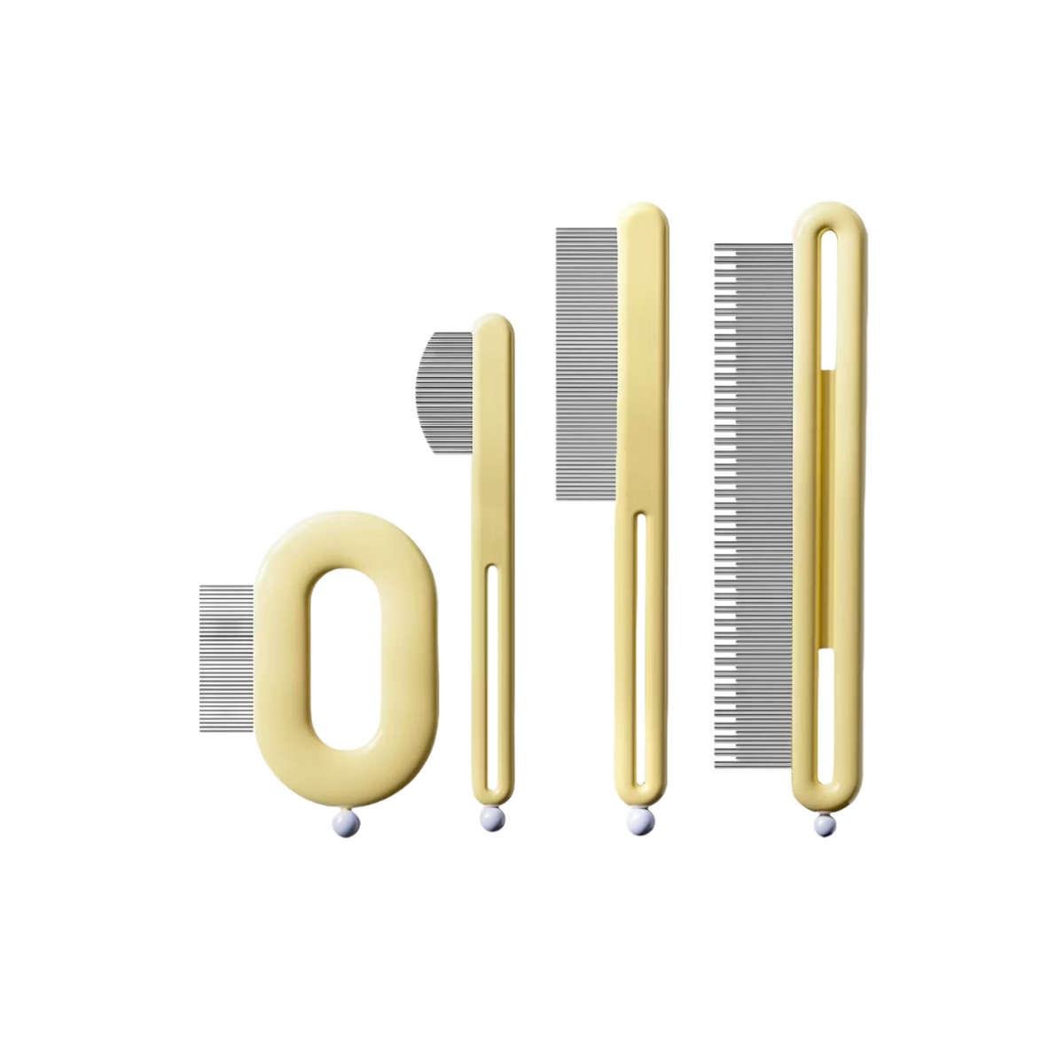 Pet Tear Stain Comb for Cats & Small Dogs, Stainless Steel Grooming Comb