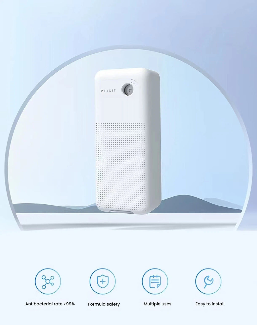 PETKIT smart mist diffuser features overview