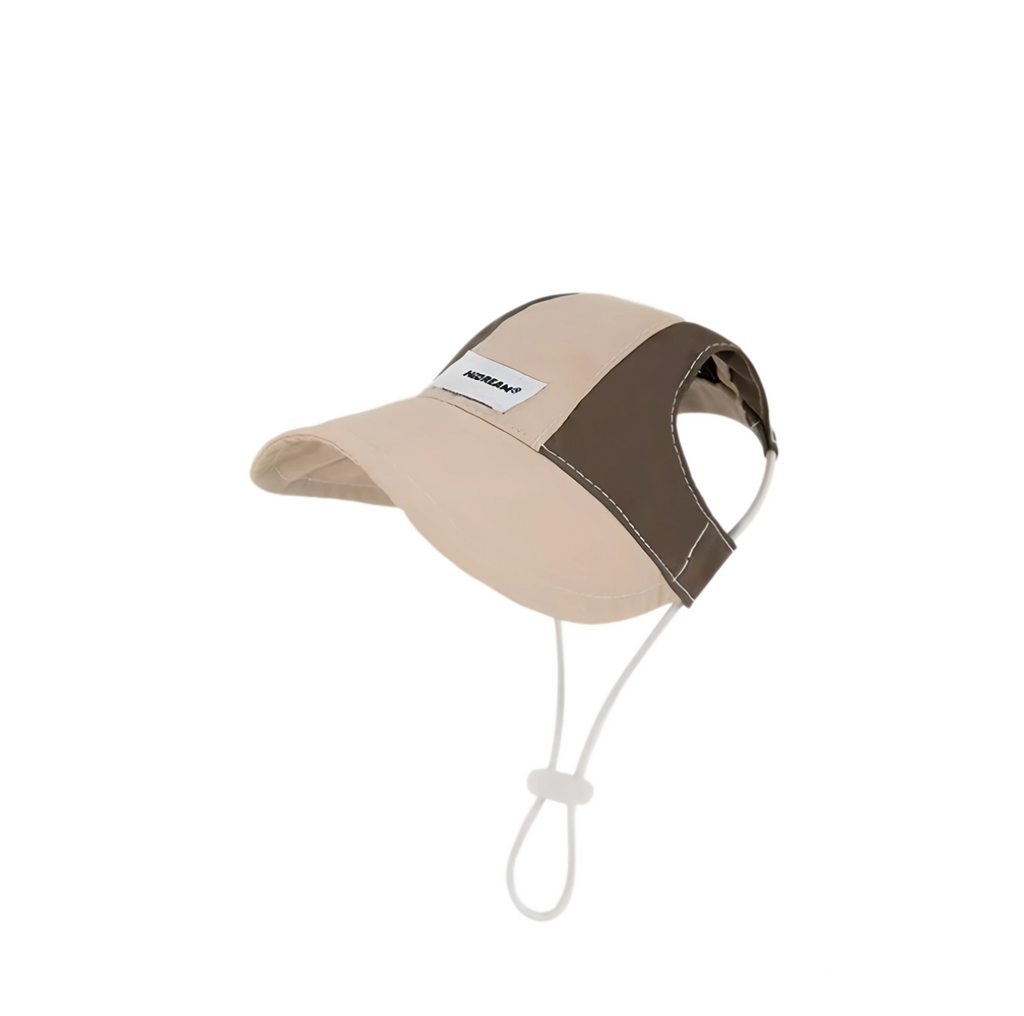 HiDREAM Cat Sun Hat with Ear Holes - Adjustable Sun Protection Cap for Cats
