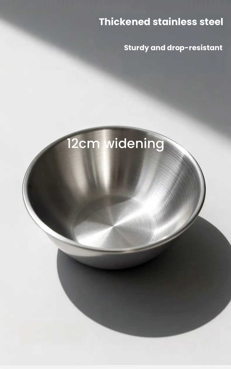 POPOCOLA Adjustable Stainless Steel Pet Bowl