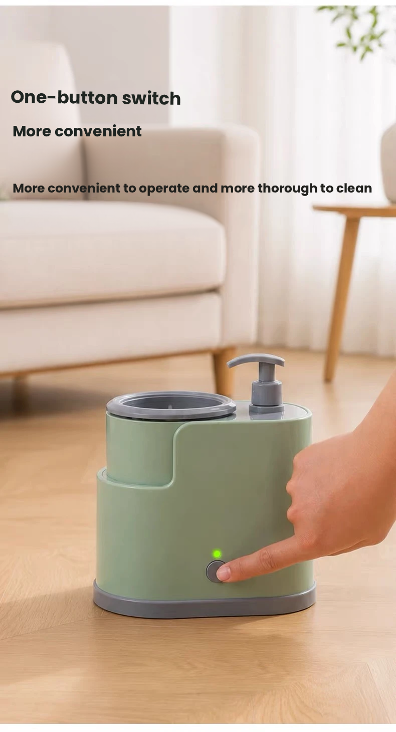 FyorbieTai Automatic Dog Paw Washer – Built-In Cleaning Solution Reservoir