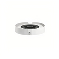 White Petstar warming base with circular heating surface and front control