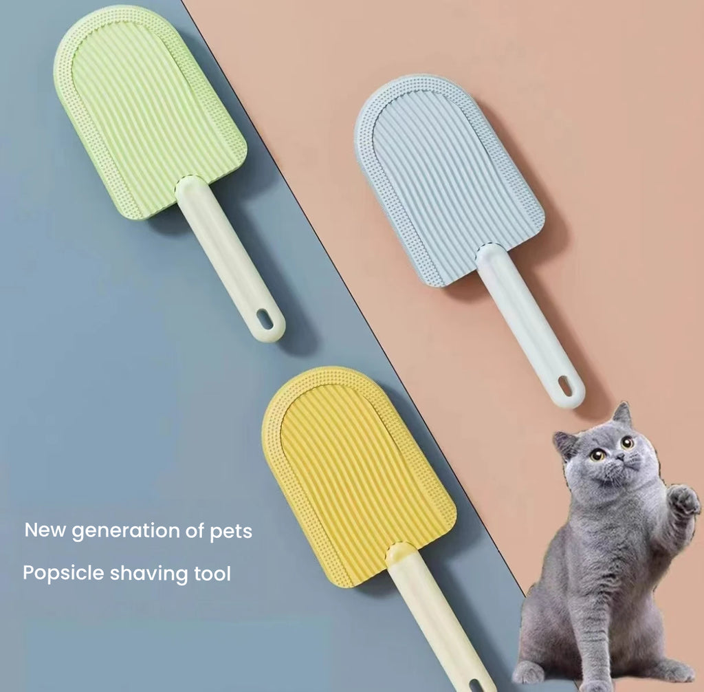 Pet Hair Remover Brush for Cats, Massage & Deshedding Comb