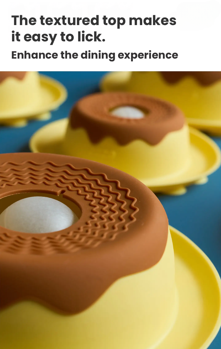Zeze Silicone Lick Bowl – Slow Feeder & Cooling Bowl for Dogs & Cats