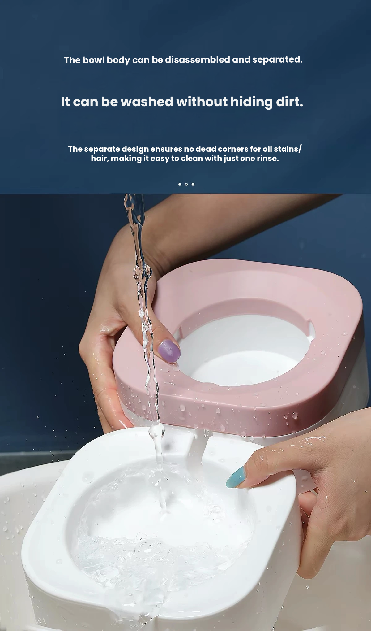 Madden Cordless Pet Water Fountain with Feeding Bowl – for Cats & Dogs