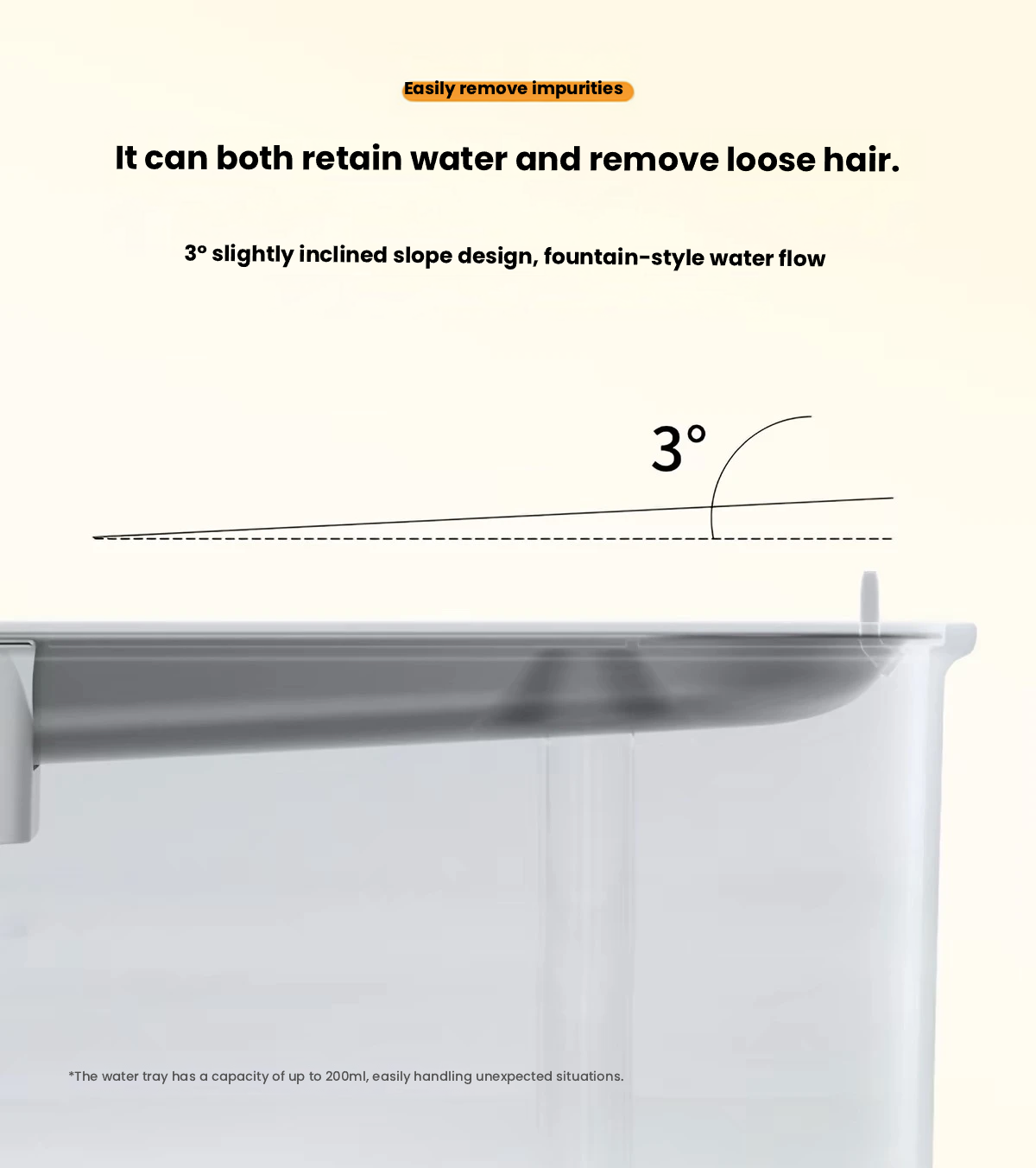 Redminut Pump-Free Stainless Steel Pet Water Fountain