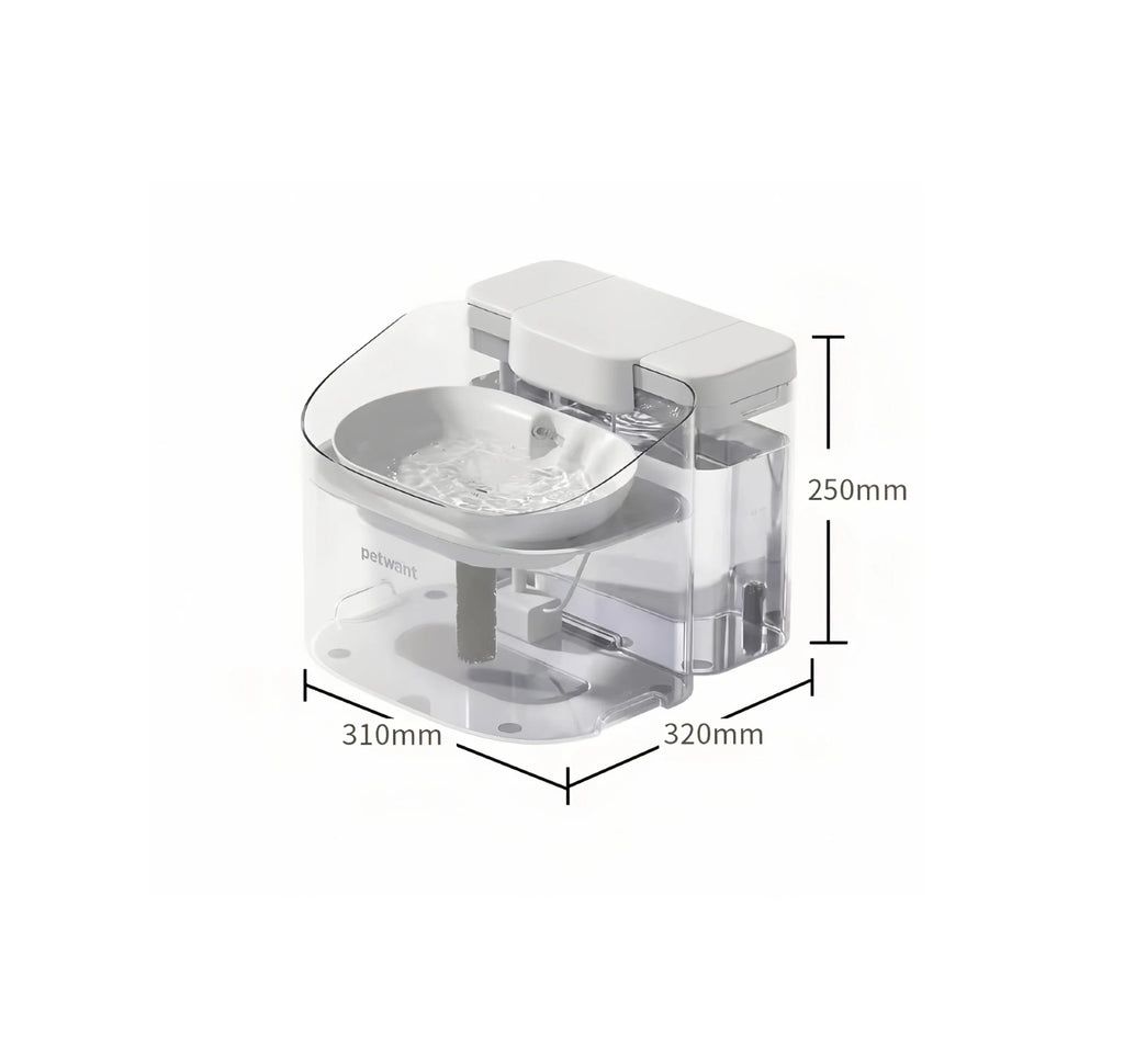 Petwant W14 11L Large Dog Water Fountain, Automatic Circulating