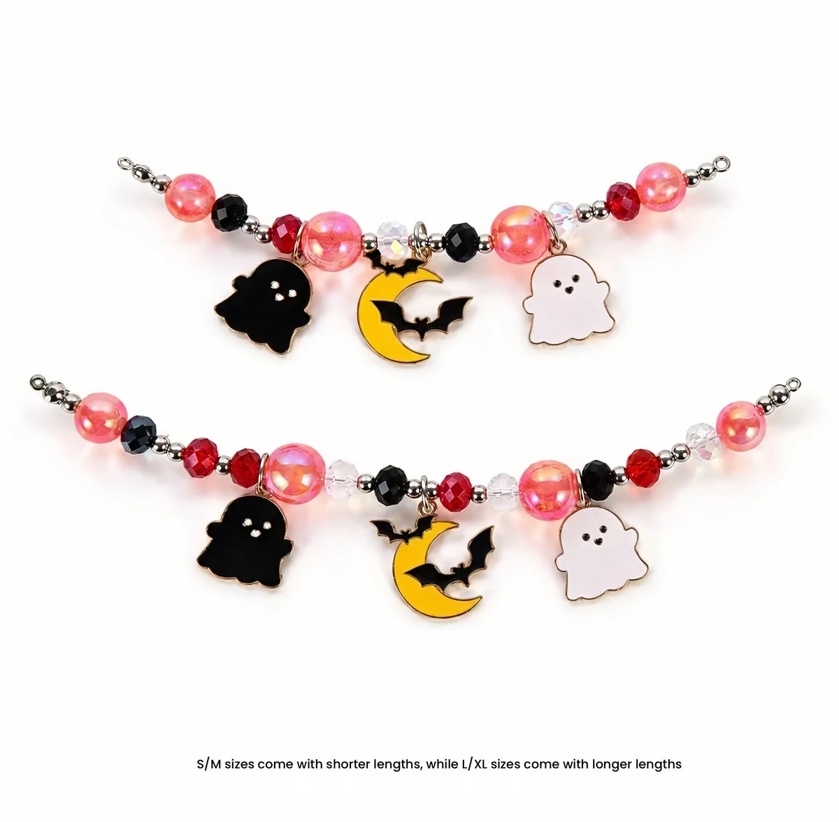 DIY Halloween Pet Collar with Bell, Beaded Cat & Dog Accessory