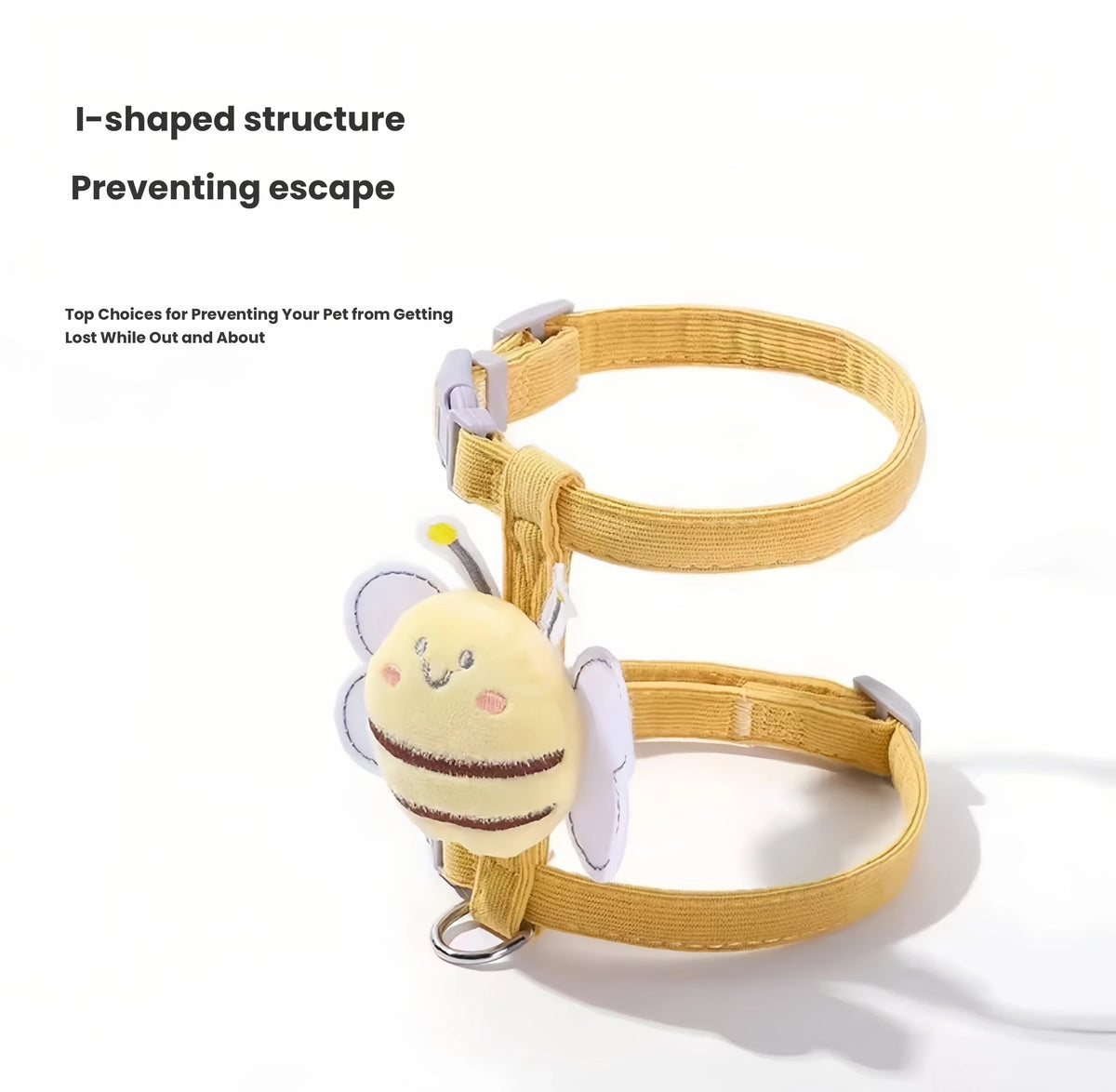 Escape-Proof Cat Harness with Leash, Outdoor Walking Set
