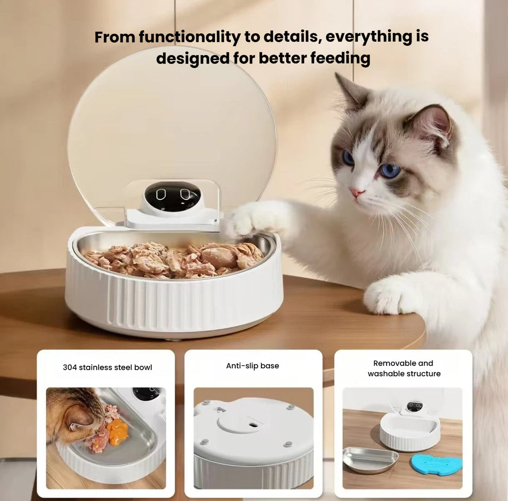 Petwant F25 Smart Wet Food Feeder with Cooling & App Control