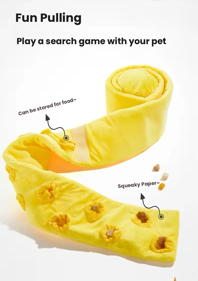 Raisingwell Birthday Cake Dog Toy – Interactive Snuffle & Treat-Dispensing Enrichment Toy