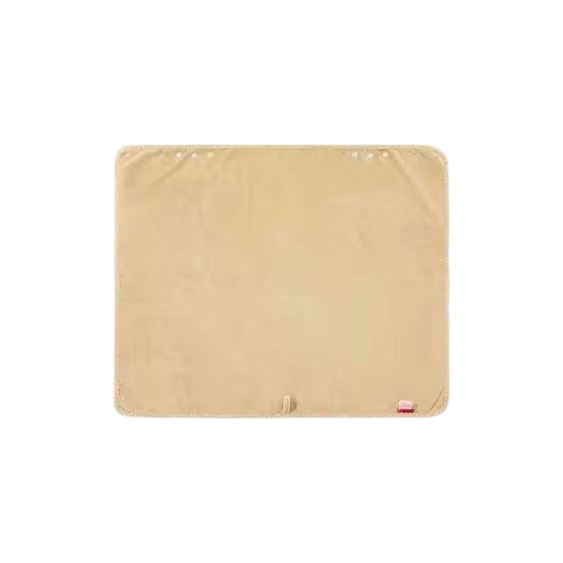 Beige Petstar rectangular pet drying towel laid flat