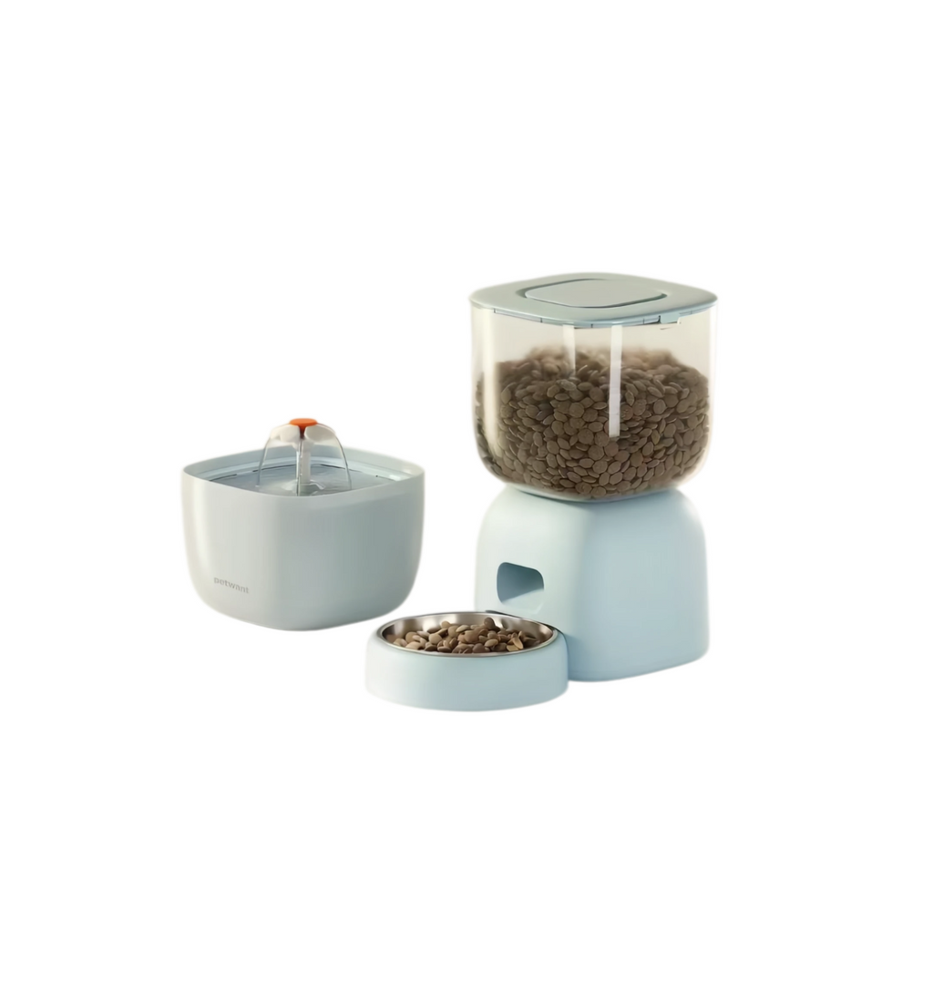 Petwant Automatic Cat & Dog Feeder, Timed & Portion Control