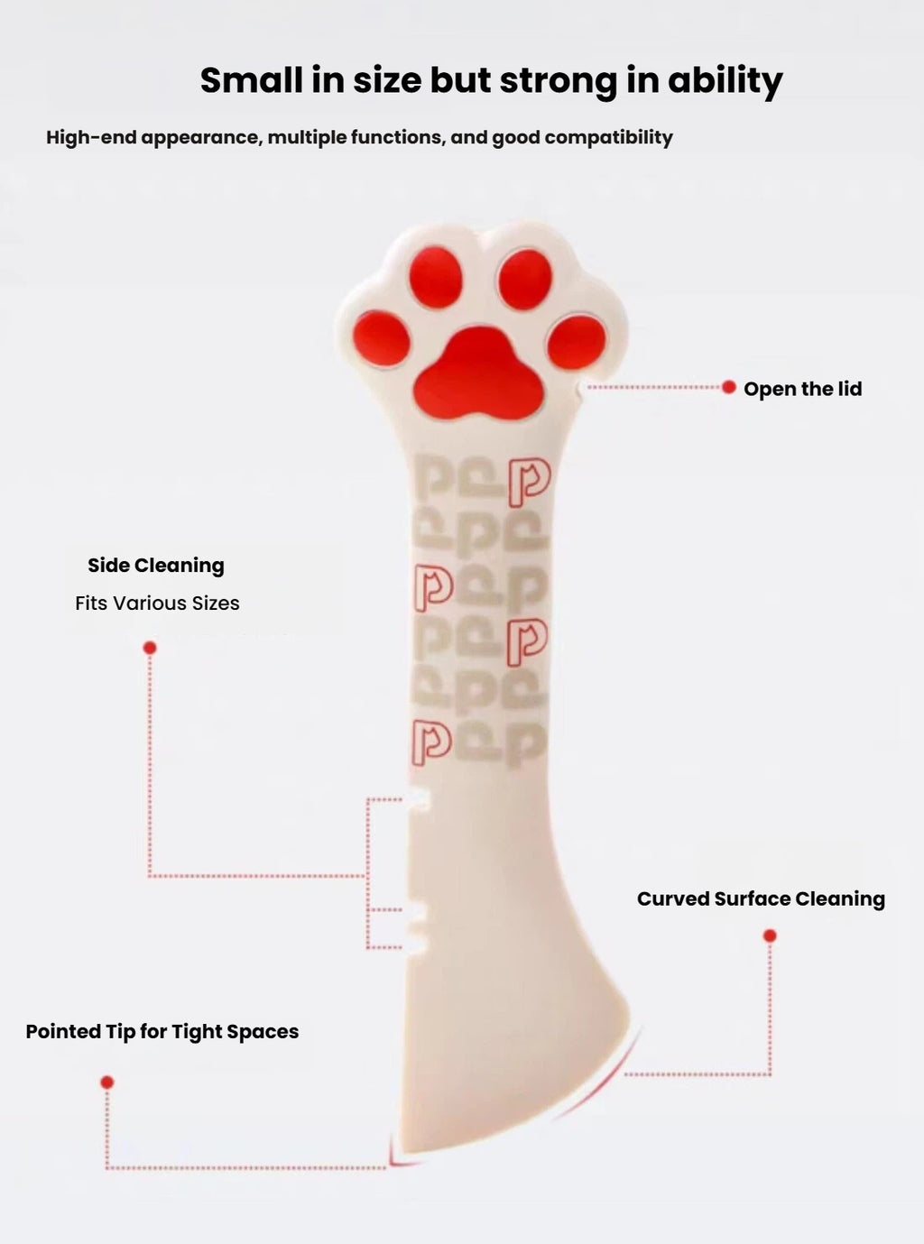 Petstar Pet Can Opener with Silicone Lid & Food Scoop