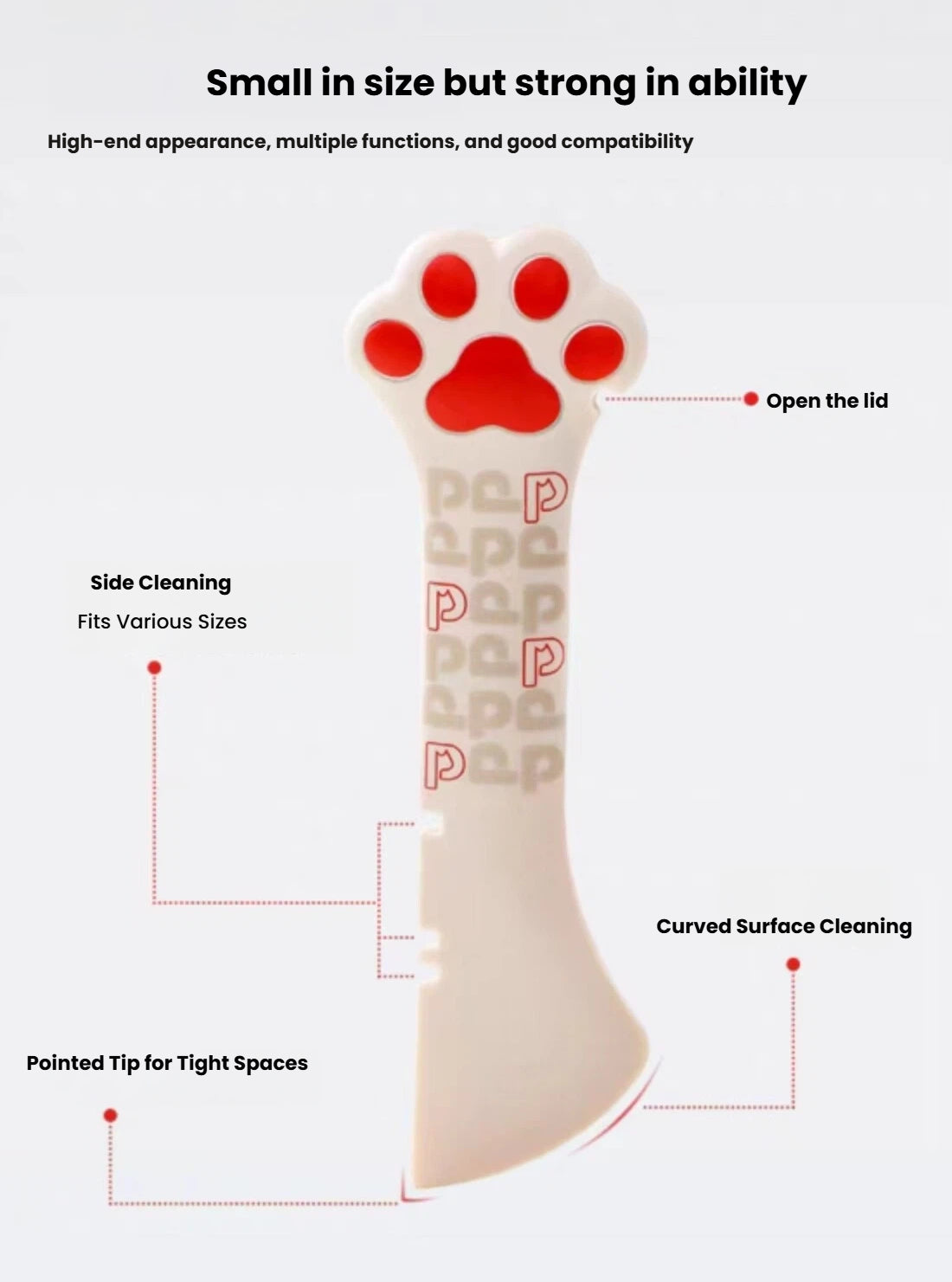 Petstar Pet Can Opener with Silicone Lid & Food Scoop