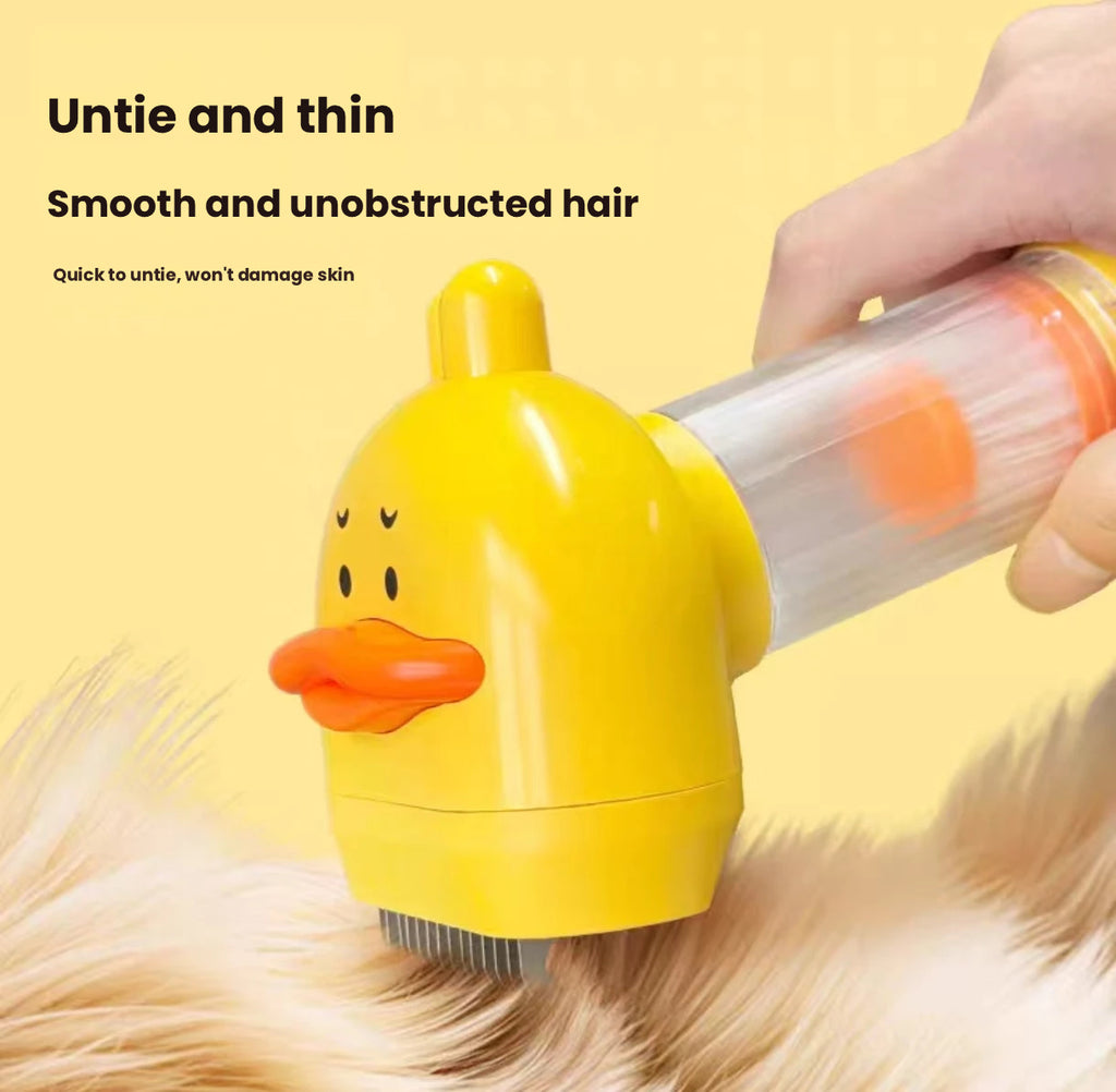 Cordless Pet Hair Remover, Grooming Brush for Cats & Dogs