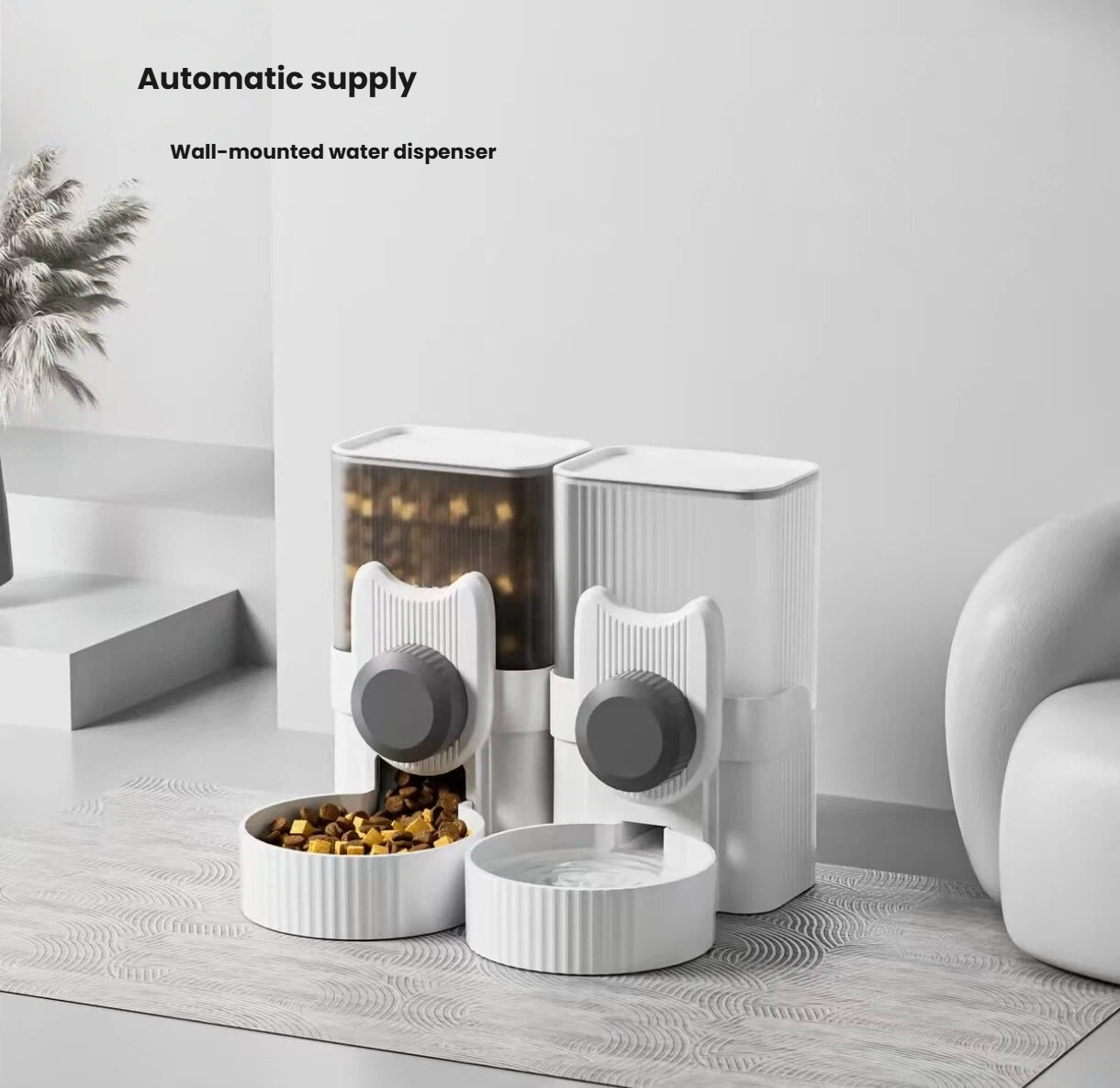 Cage Hanging Pet Water Dispenser Feeder