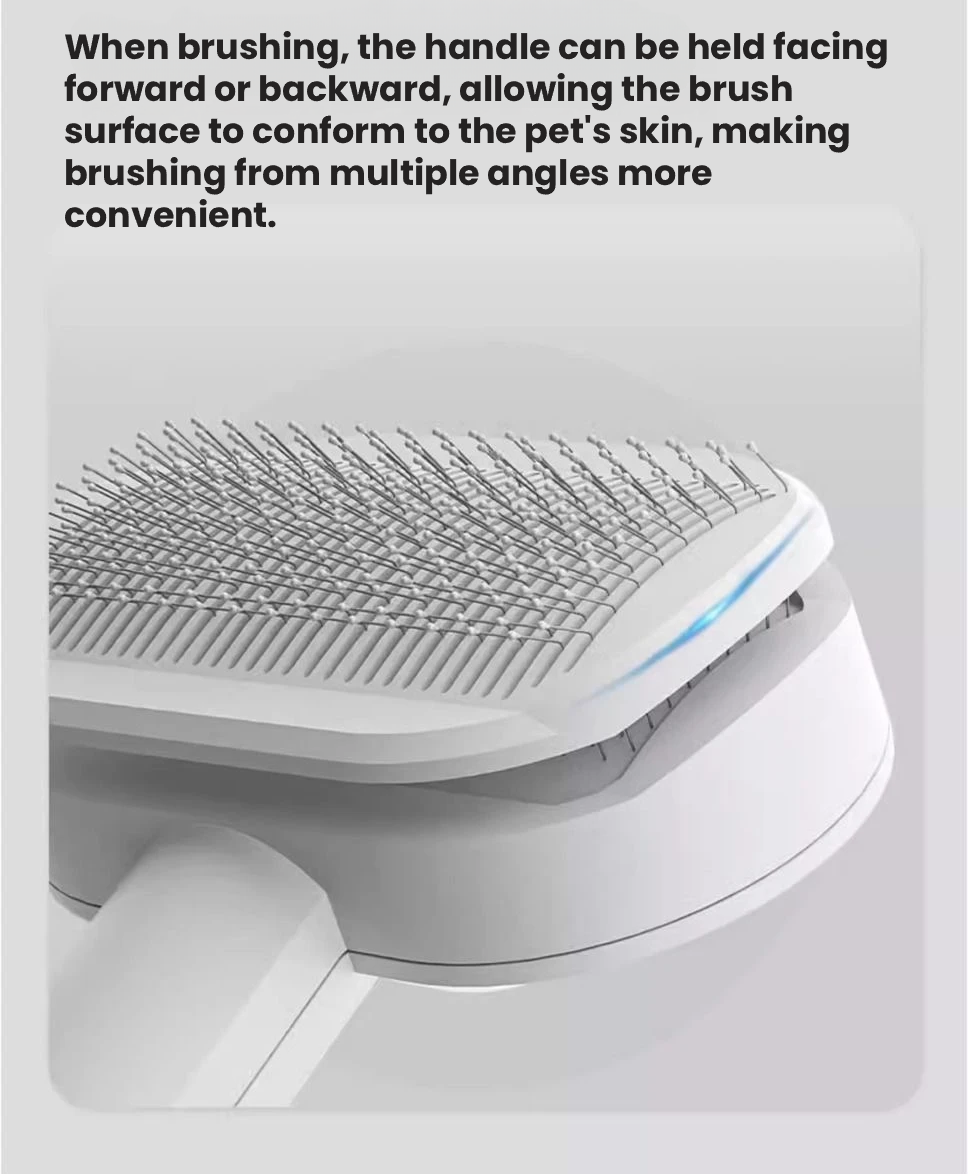 POPOCOLA Deshedding Pet Brush – Hair Removal Grooming Comb for Dogs & Cats