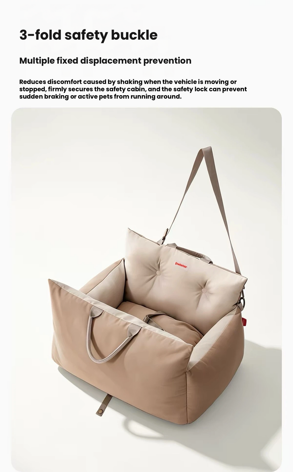 Petstar Car Pet Bed – Portable Travel Seat