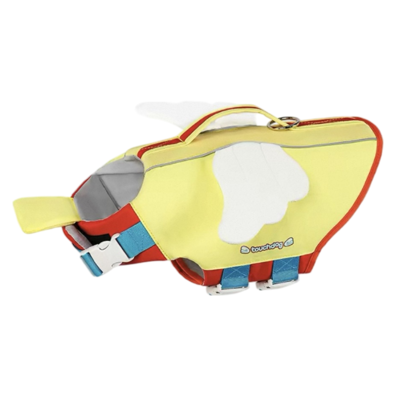 Touchdog Dog Life Jacket – Adjustable Buoyancy Vest for Swimming & Water Activities