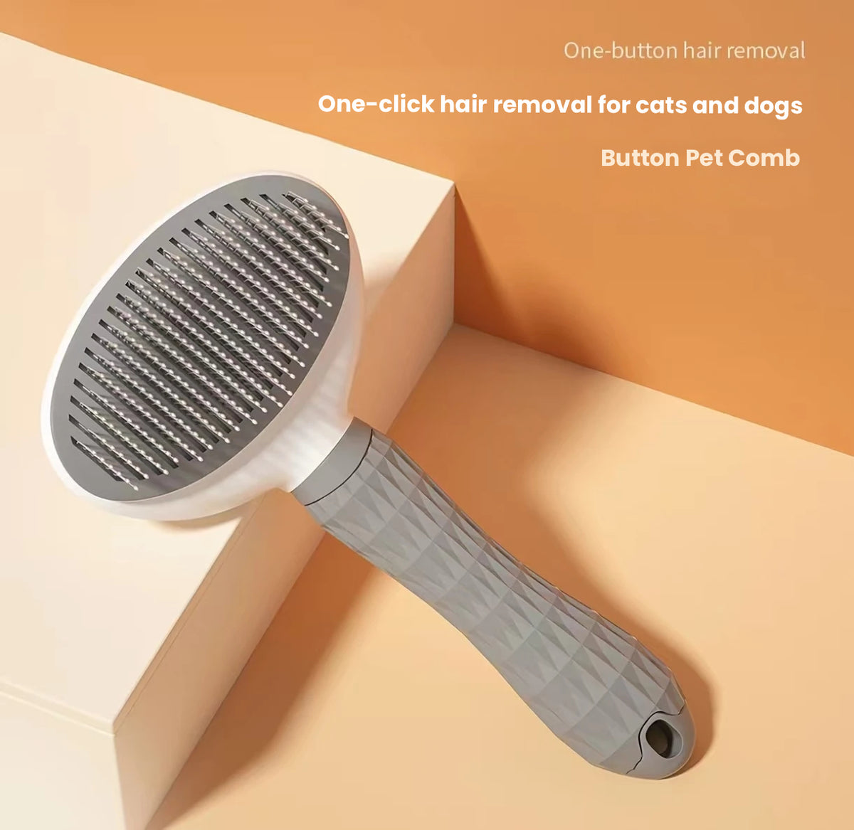 Pet Grooming Brush for Cats & Dogs, Deshedding Hair Remover