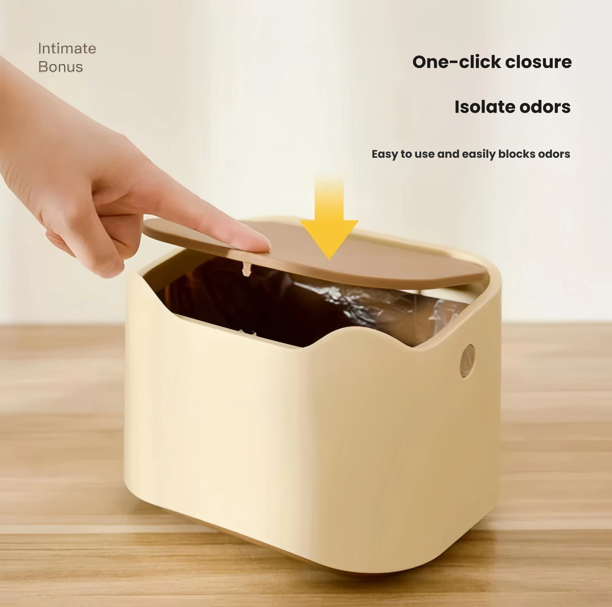 Cat Litter Waste Bin: Odor-Control Cat Poop Disposal Bucket
