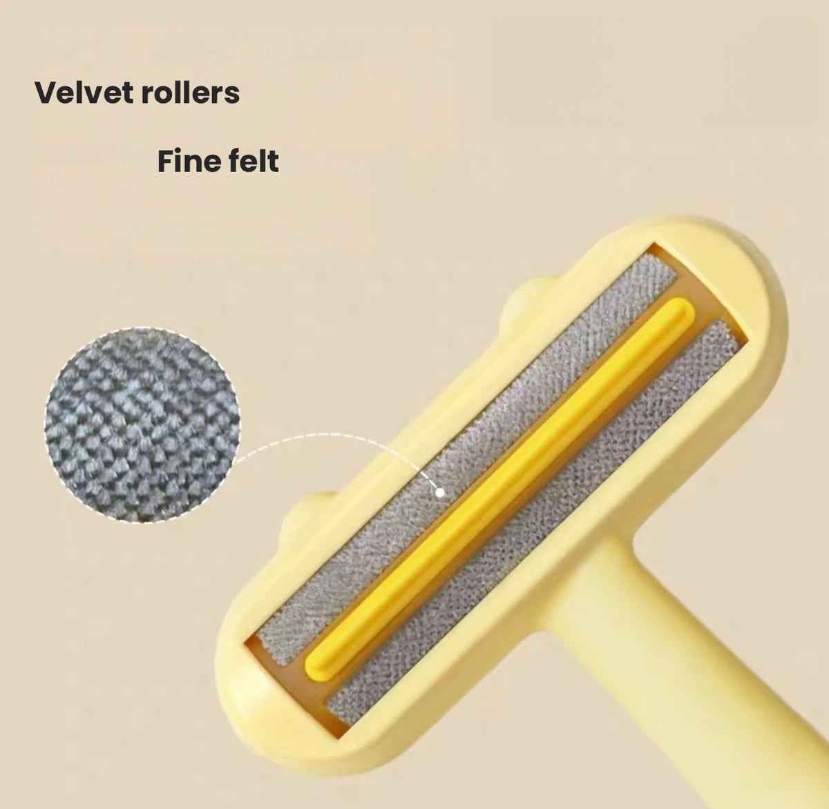 Pet Hair Remover Brush for Clothes, Lint & Fur Cleaning Tool