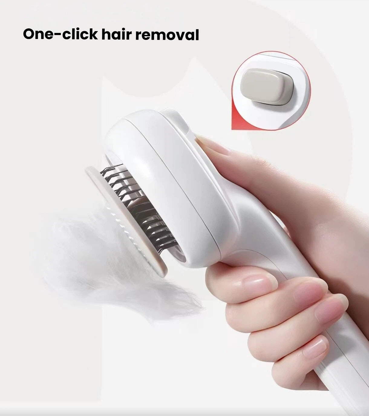 Petstar Spray Deshedding Brush for Cats & Dogs