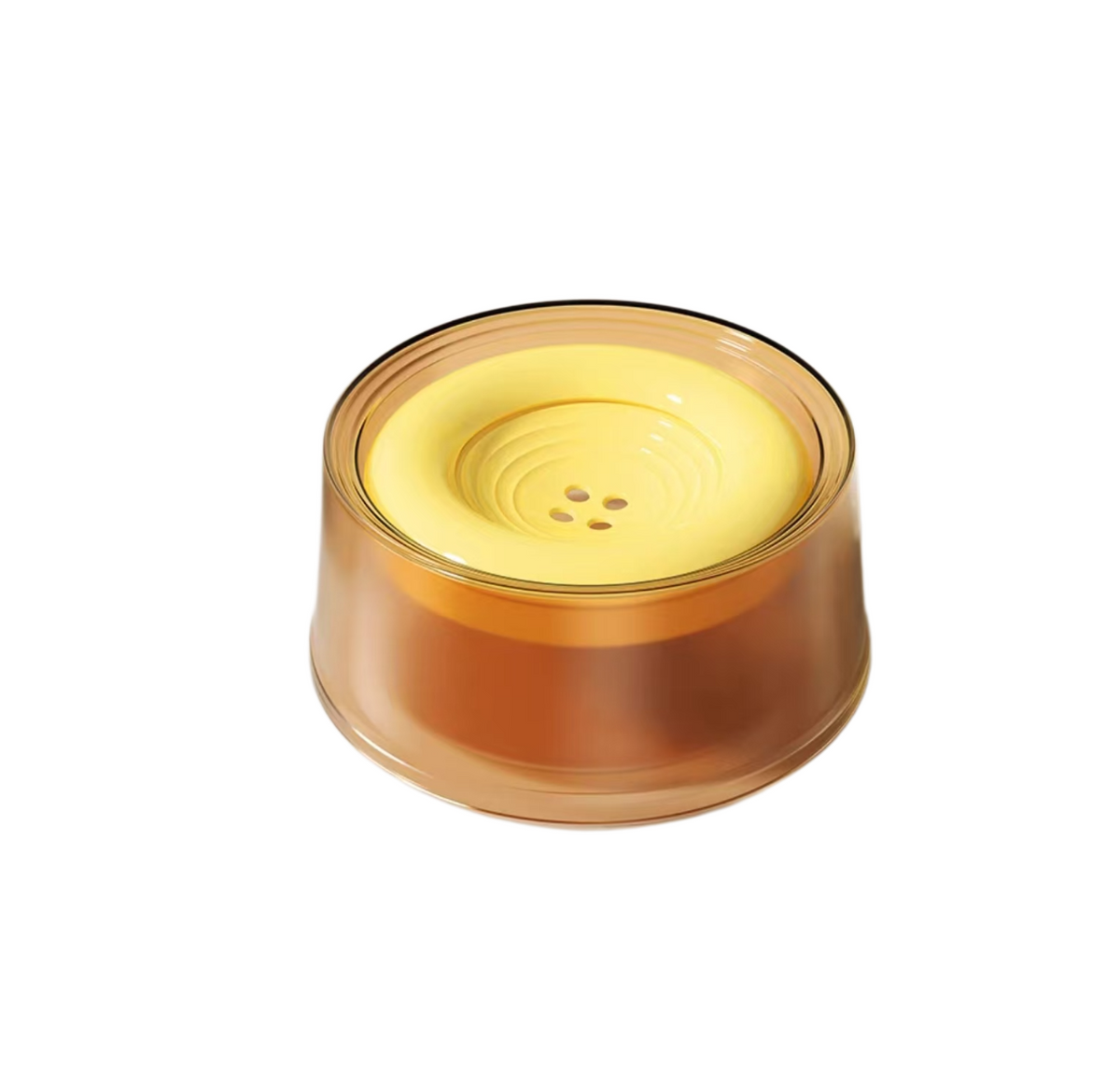 Floating Dog Water Bowl, Splash-Proof Anti-Spill Pet Bowl