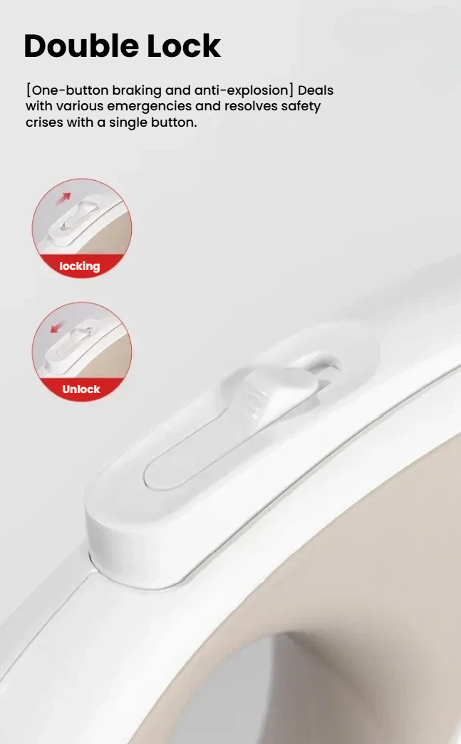 Petstar Retractable Dog Lead for Small & Medium Dogs