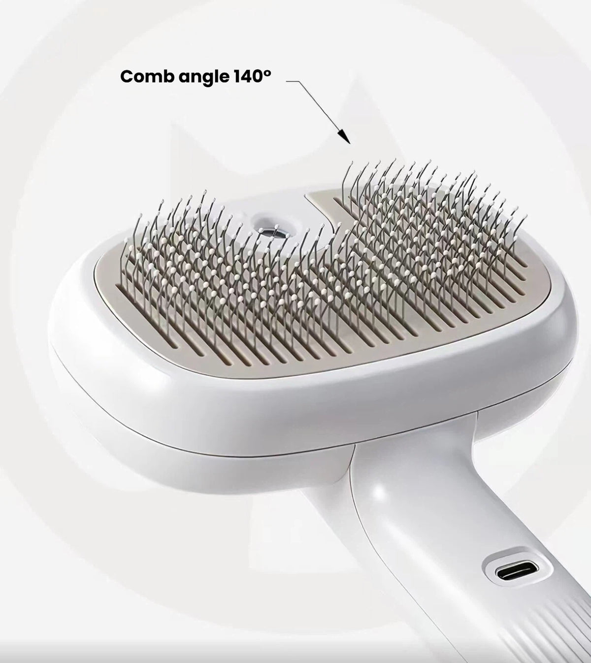 Petstar Spray Deshedding Brush for Cats & Dogs