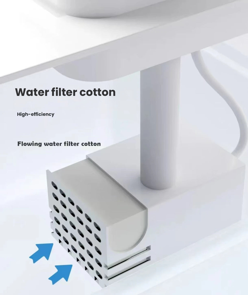 Ckin Pet Cordless Automatic Pet Water Fountain with Sensor