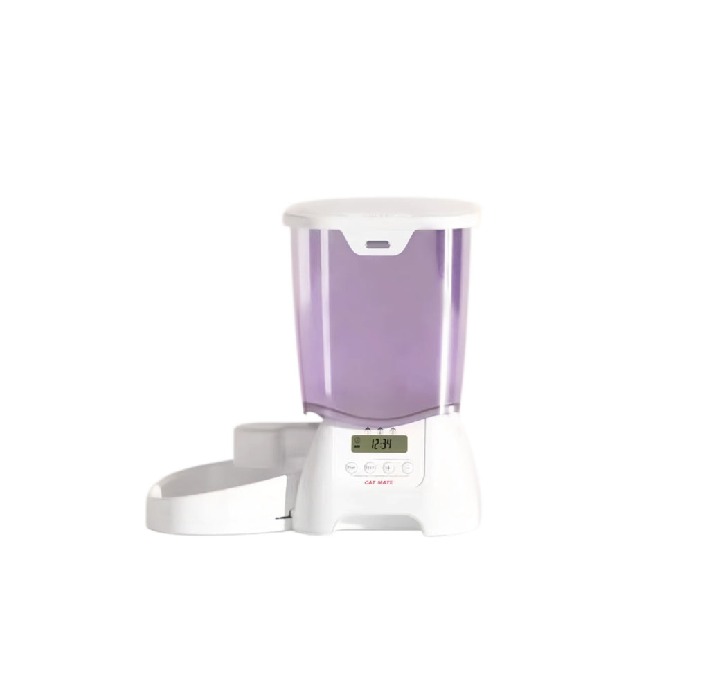 CatMate Wireless Anti-Clog Timed Portion Control Pet Feeder