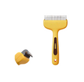 Pet Detangling Comb for Cats & Dogs, Long Hair Deshedding Brush