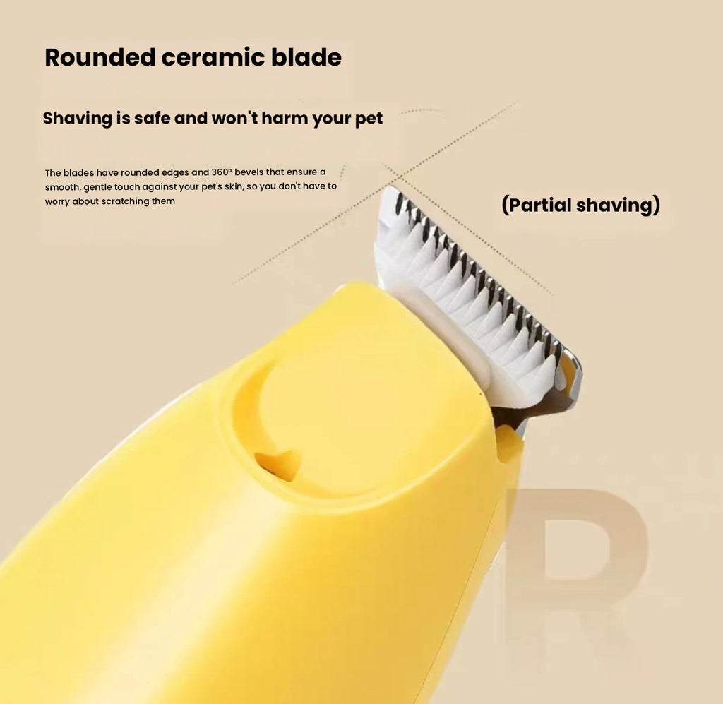 Pet Clippers for Cats & Dogs, Electric Grooming Hair Trimmer