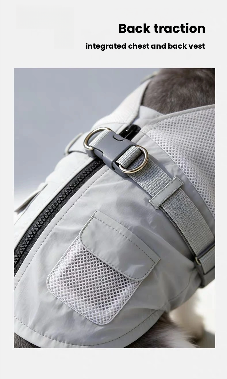 POPOCOLA Lightweight Cooling Dog Vest with Harness – Summer Walking Vest