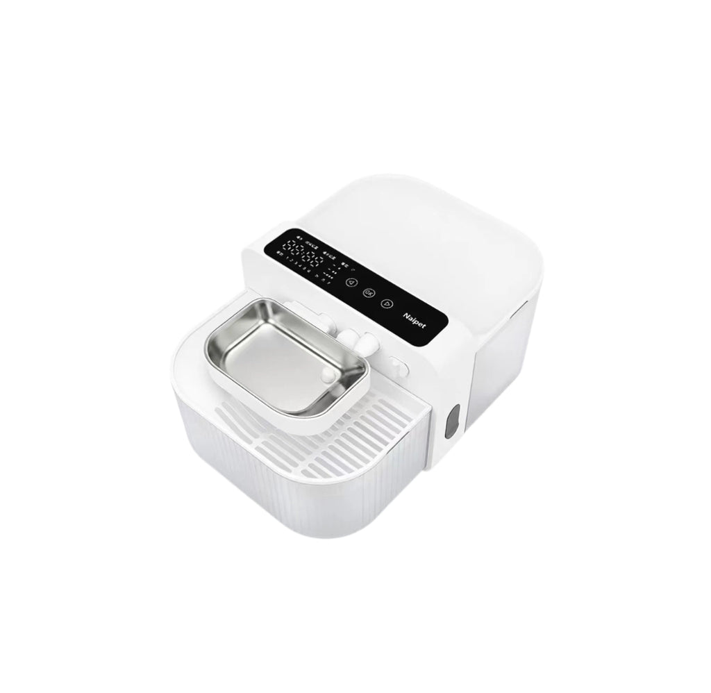 Naipet Cordless Automatic Cat Water Fountain with Clean Water Separation