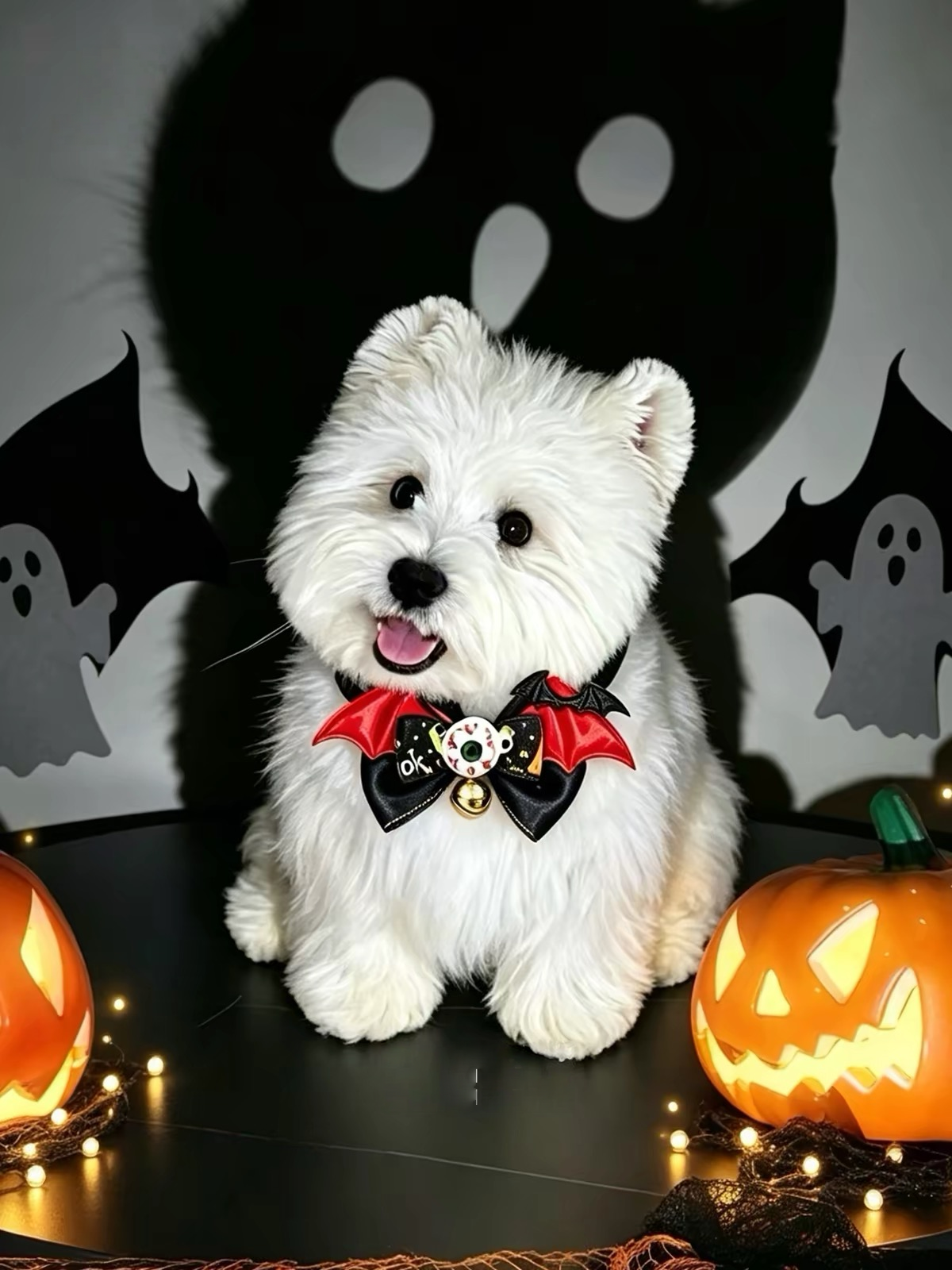 Halloween Pet Costume Collar – Adjustable Cat & Dog Collar