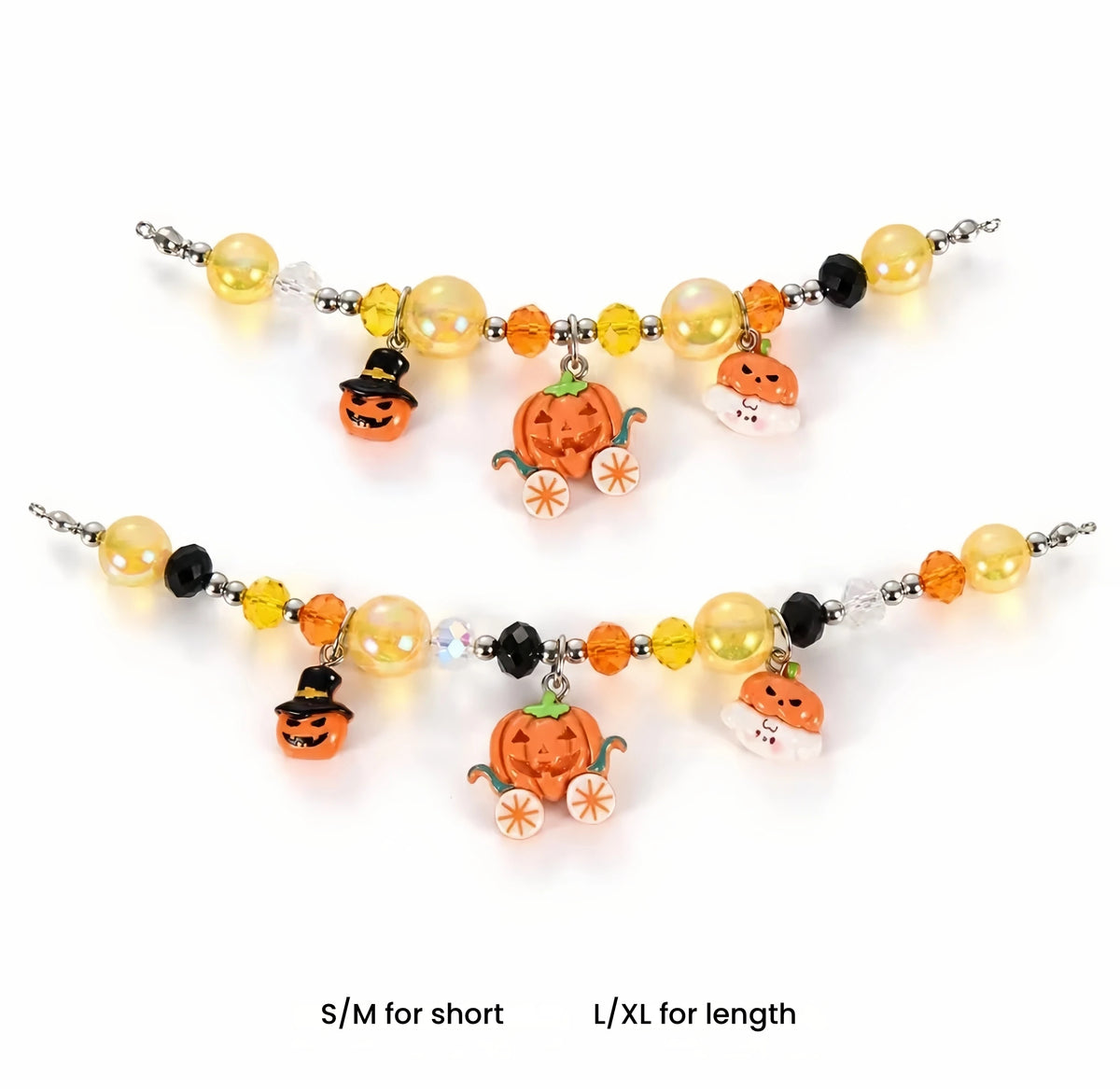 DIY Halloween Pet Collar with Bell, Beaded Cat & Dog Accessory