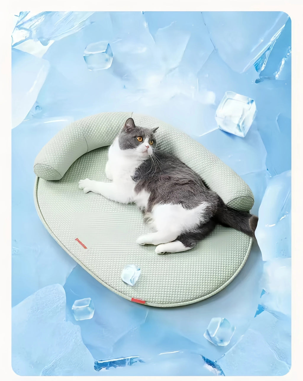 Petstar Cooling Pet Mat, Washable Summer Bed for Cats & Dogs