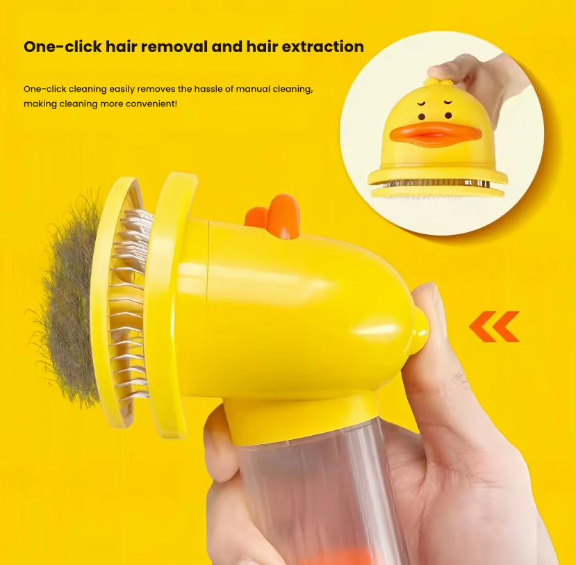 Cordless Pet Hair Remover, Grooming Brush for Cats & Dogs