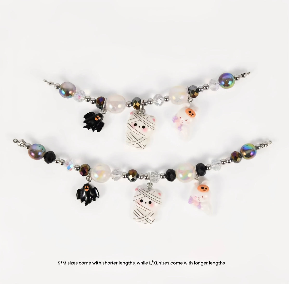 DIY Halloween Pet Collar with Bell, Beaded Cat & Dog Accessory