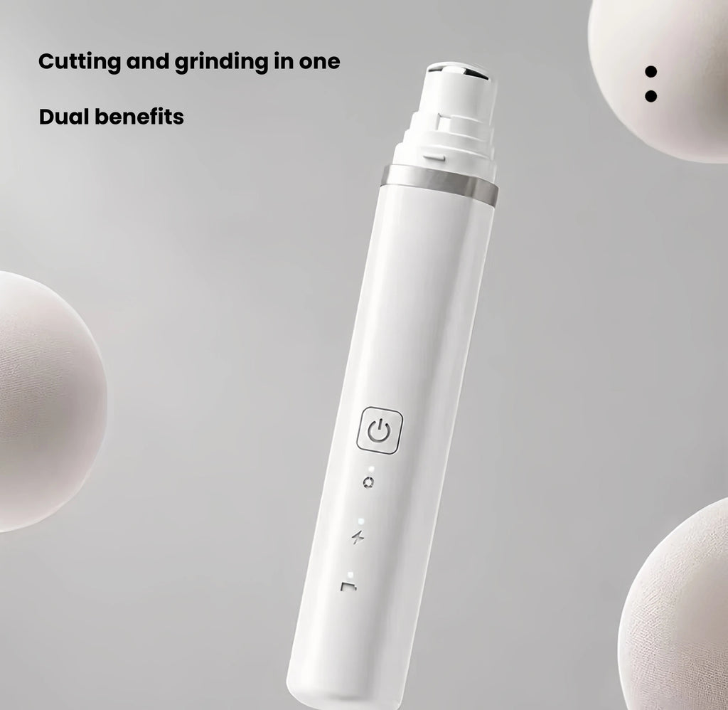 Electric Pet Nail Grinder for Cats & Dogs, Paw Trimmer