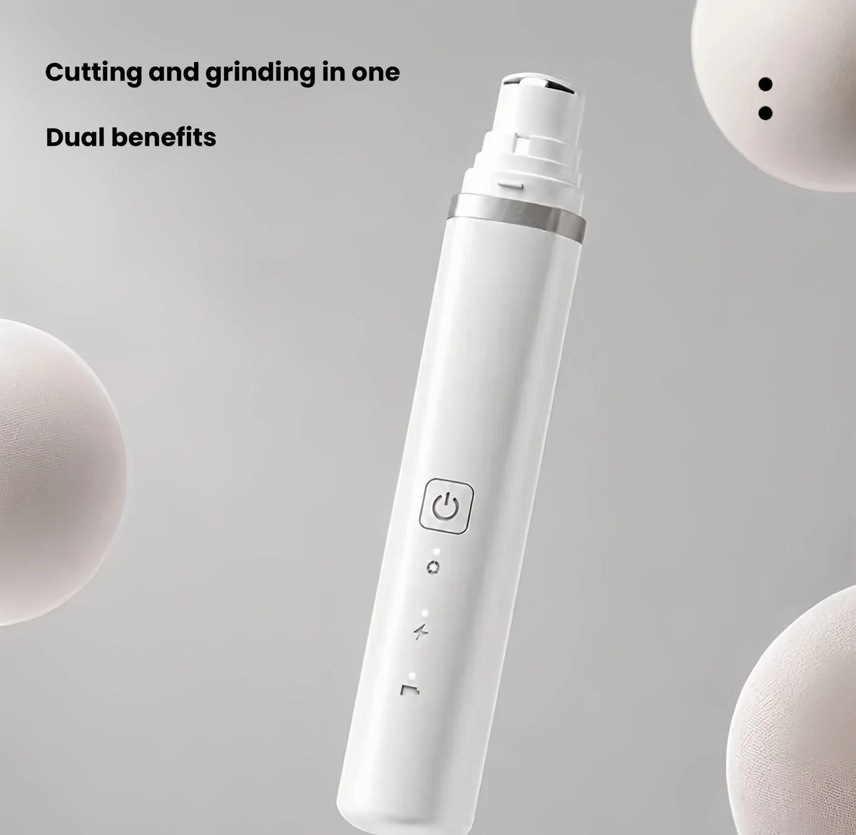 Electric Pet Nail Grinder for Cats & Dogs, Paw Trimmer