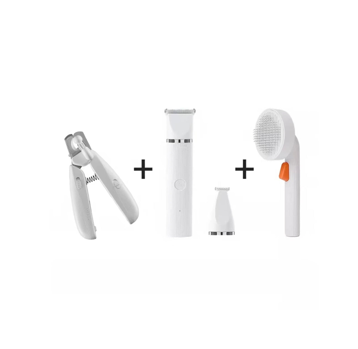 PETKIT clipper, nail trimmer and grooming brush bundle